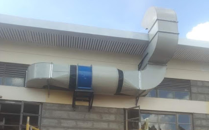 Mechanical ventillation duct